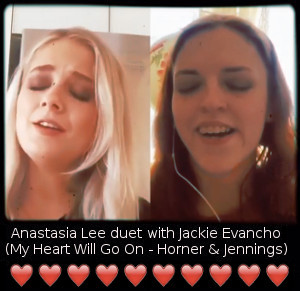 Anastasia Lee duets with Jackie Evancho